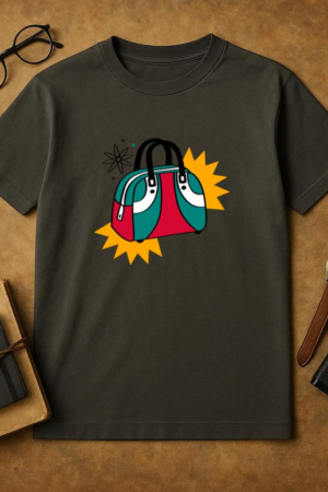 Bag Retro Bowling  O T-Shirt
