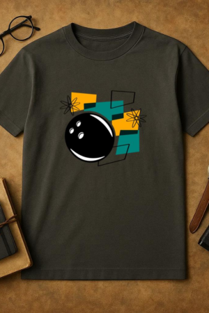 Ball Retro Bowling T-Shirt