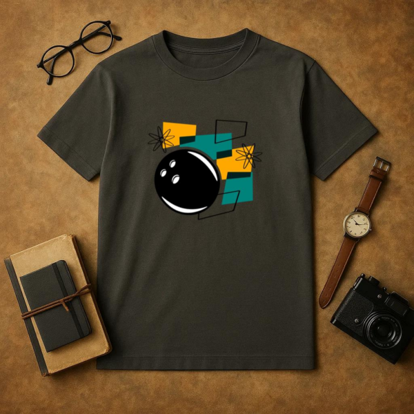 Ball Retro Bowling T-Shirt