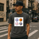 Ball Sports Design Cover T-Shirt