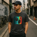 Bowling Ball And Pin Retro Icon T-Shirt