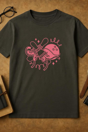 Bowling Gear With Ribbons And Sparkles T-Shirt