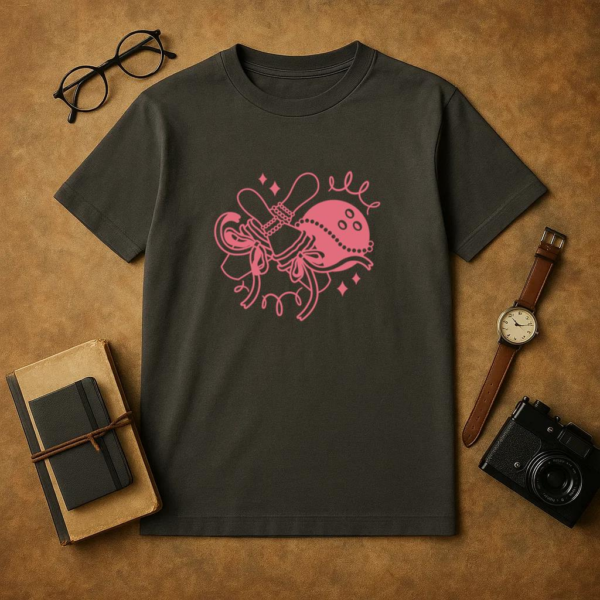 Bowling Gear With Ribbons And Sparkles T-Shirt