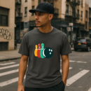 Bowling Pins And Ball Retro T-Shirt