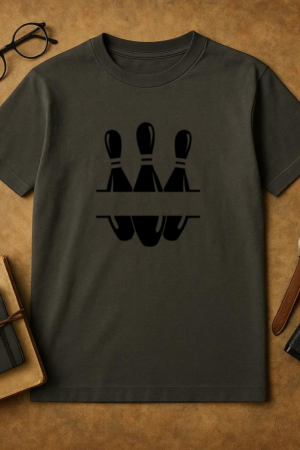 Bowling Pins Sport Labels T-Shirt
