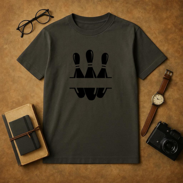 Bowling Pins Sport Labels T-Shirt