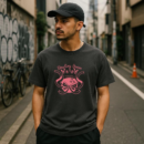 Bowling Queen Pink Design T-Shirt