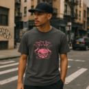 Bowling Queen Pink Design T-Shirt