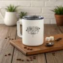 Bowling Stroke Center Signs Insulated Coffee Mug 10oz