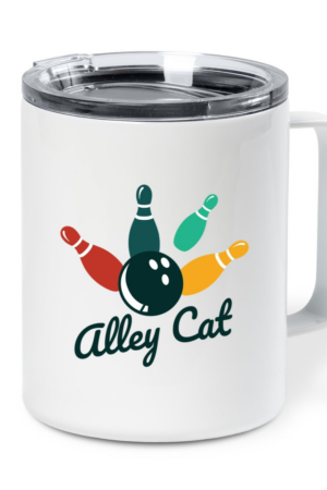 Bowling Team Design Insulated Coffee Mug 10oz