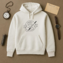 Hockey Team Stick Ball Badge Stroke Hoodie