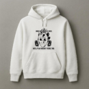 Ice Hockey Helmet Badge Quote Hoodie
