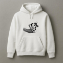 Ice Hockey High Contrast Hoodie