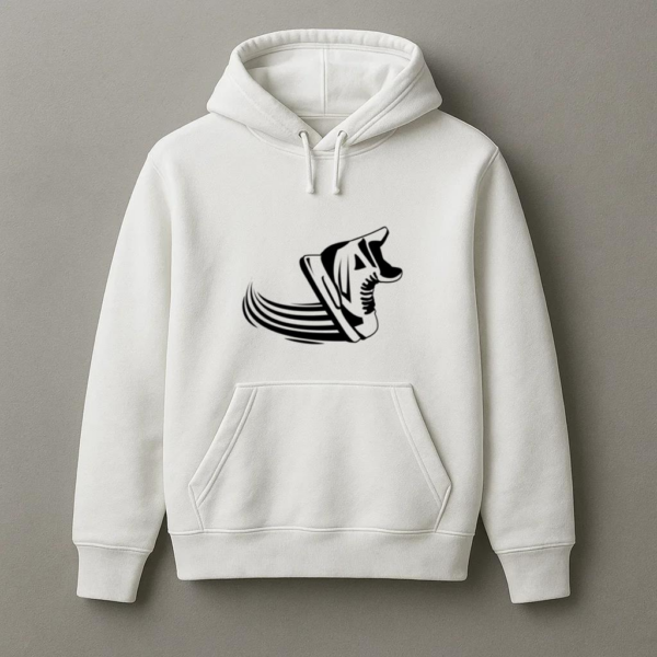 Ice Hockey High Contrast Hoodie