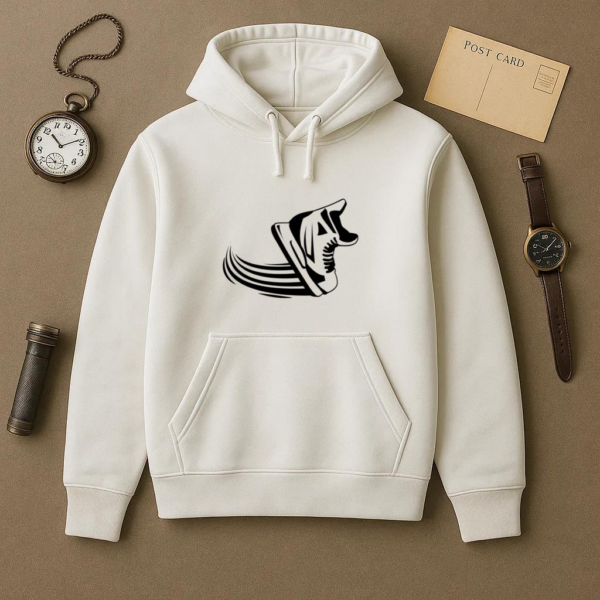 Ice Hockey High Contrast Hoodie - Image 2