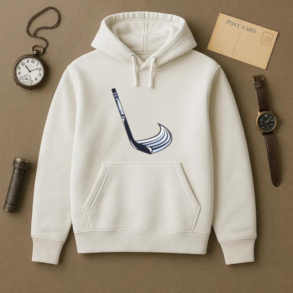 Ice Hockey Stick Moving Color Stroke Hoodie - Image 2