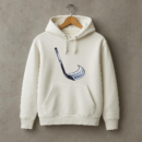 Ice Hockey Stick Moving Color Stroke Hoodie