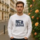 Im A Keeper Quote Cut Out Sweatshirt