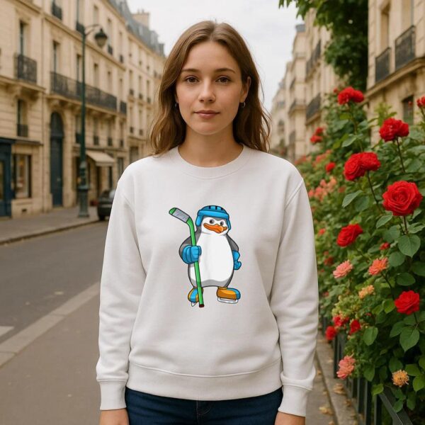 Penguin Ice Hockey Sweatshirt - Image 3