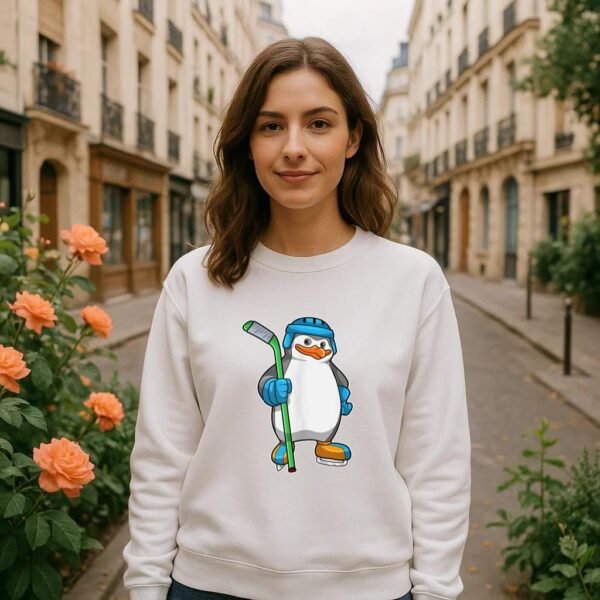 Penguin Ice Hockey Sweatshirt - Image 4