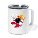 Spare Retro Bowling Insulated Coffee Mug 10oz