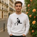 Woman Playing Field Hockey Sweatshirt