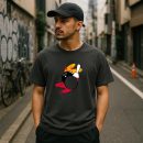 Ball And Pin Retro Bowling T-Shirt