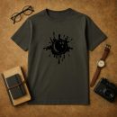 Bowling Ball Ink Stain T-Shirt