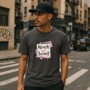 Bowling Ball Sign Retro T Shirt Design T-Shirt