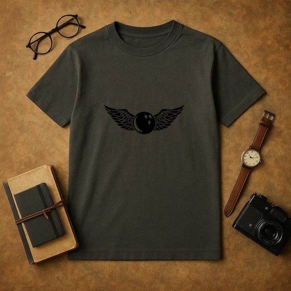 Bowling Ball With Wings T-Shirt