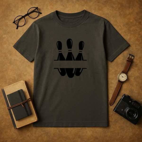 Bowling Pins Sport Labels T-Shirt