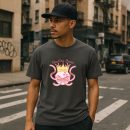 Bowling Queen Colorful Design T-Shirt