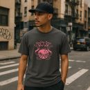 Bowling Queen Pink Design T-Shirt