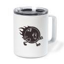 Bowling Retro Cartoon Ball Insulated Coffee Mug 10oz