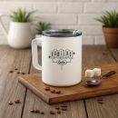 Bowling Stroke Center Signs Insulated Coffee Mug 10oz