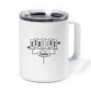 Bowling Stroke Center Signs Insulated Coffee Mug 10oz