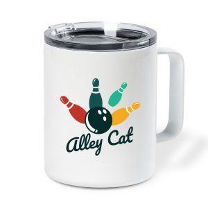 Bowling Team Design Insulated Coffee Mug 10oz