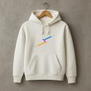 Hockey Sticks Flat Hoodie