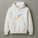 Hockey Sticks Flat Hoodie