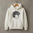 Ice Hockey Helmet Flat Icon Hoodie