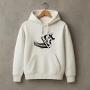 Ice Hockey High Contrast Hoodie