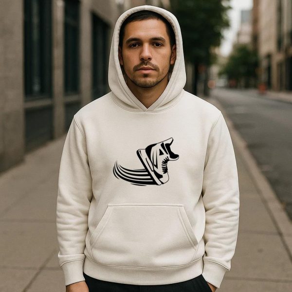 Ice Hockey High Contrast Hoodie - Image 4