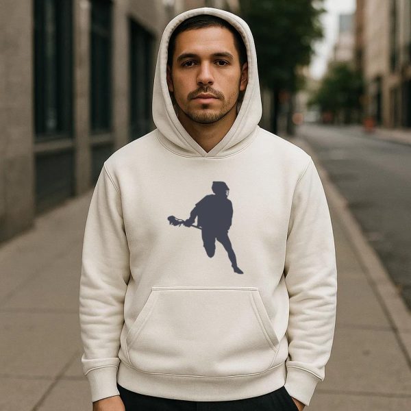 Ice Hockey Sport Silhouette Hoodie - Image 4