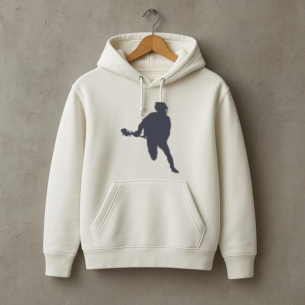 Ice Hockey Sport Silhouette Hoodie - Image 3