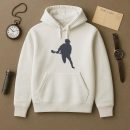 Ice Hockey Sport Silhouette Hoodie