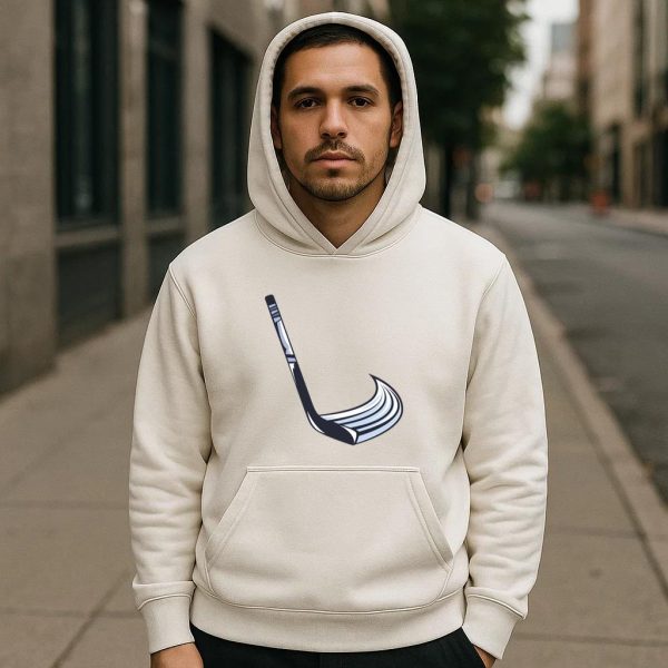 Ice Hockey Stick Moving Color Stroke Hoodie - Image 4
