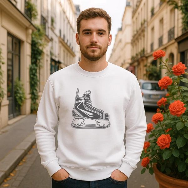 Side Ice Hockey Skate Sweatshirt - Image 2