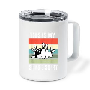 This Is My Spare Bowling Ball Insulated Coffee Mug 10oz